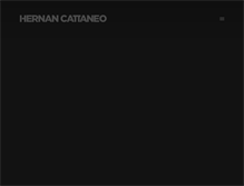 Tablet Screenshot of hernancattaneo.com